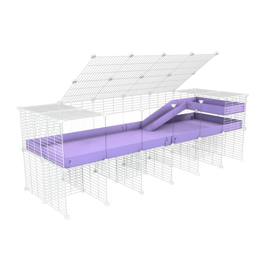 6x2 C&C Guinea Pig Cage with Loft & Stand