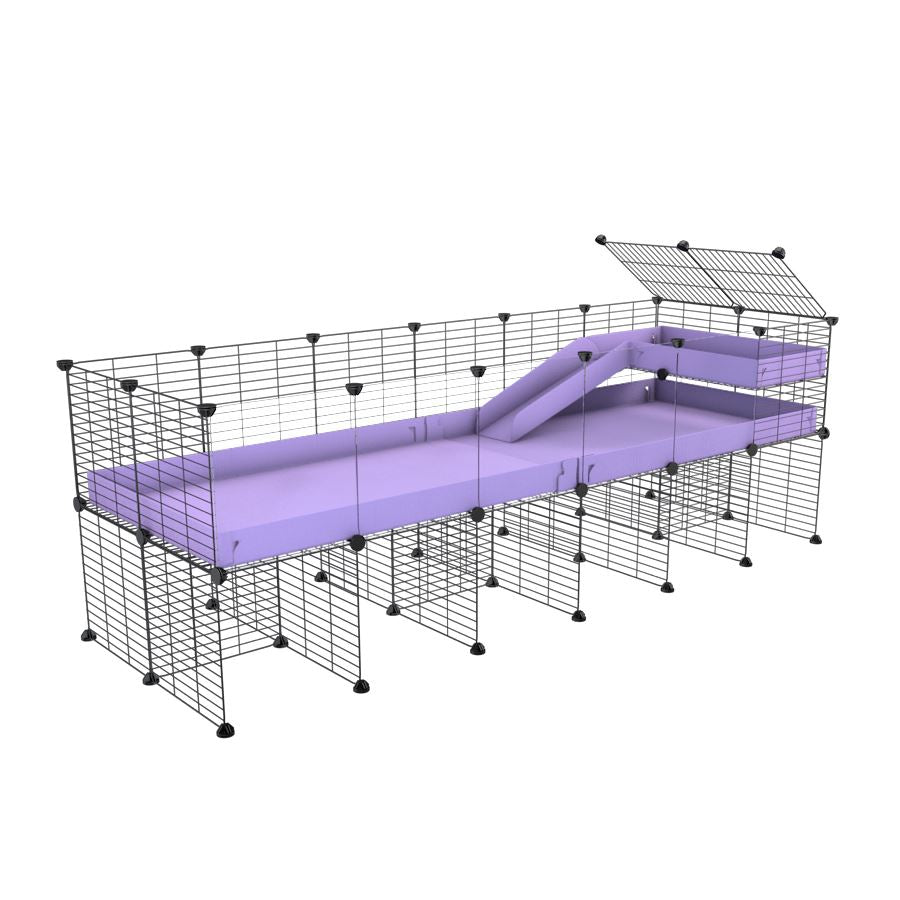 6x2 C&C Guinea Pig Cage with Loft & Stand