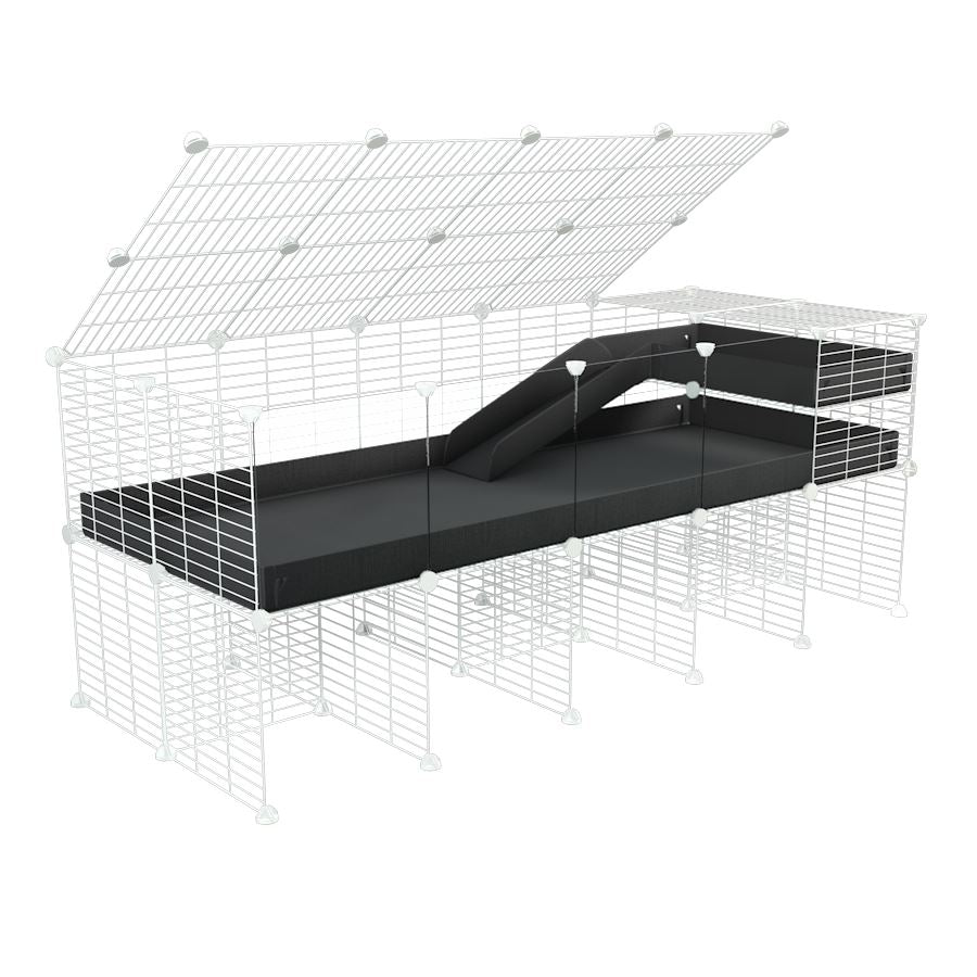 5x2 C&C Guinea Pig Cage with Loft & Stand