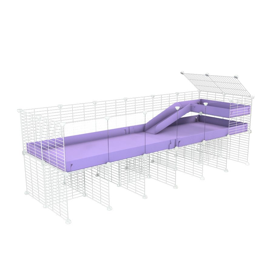 6x2 C&C Guinea Pig Cage with Loft & Stand