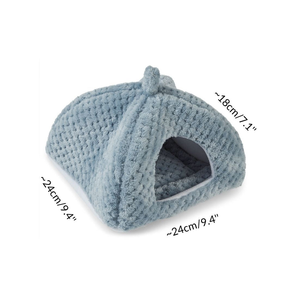 Extra Soft Fleece Hide for Guinea Pigs | Dusky Blue