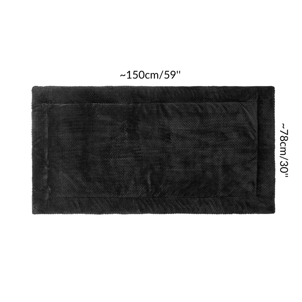 Extra Soft Fleece Liner for Guinea Pigs | Bold Black