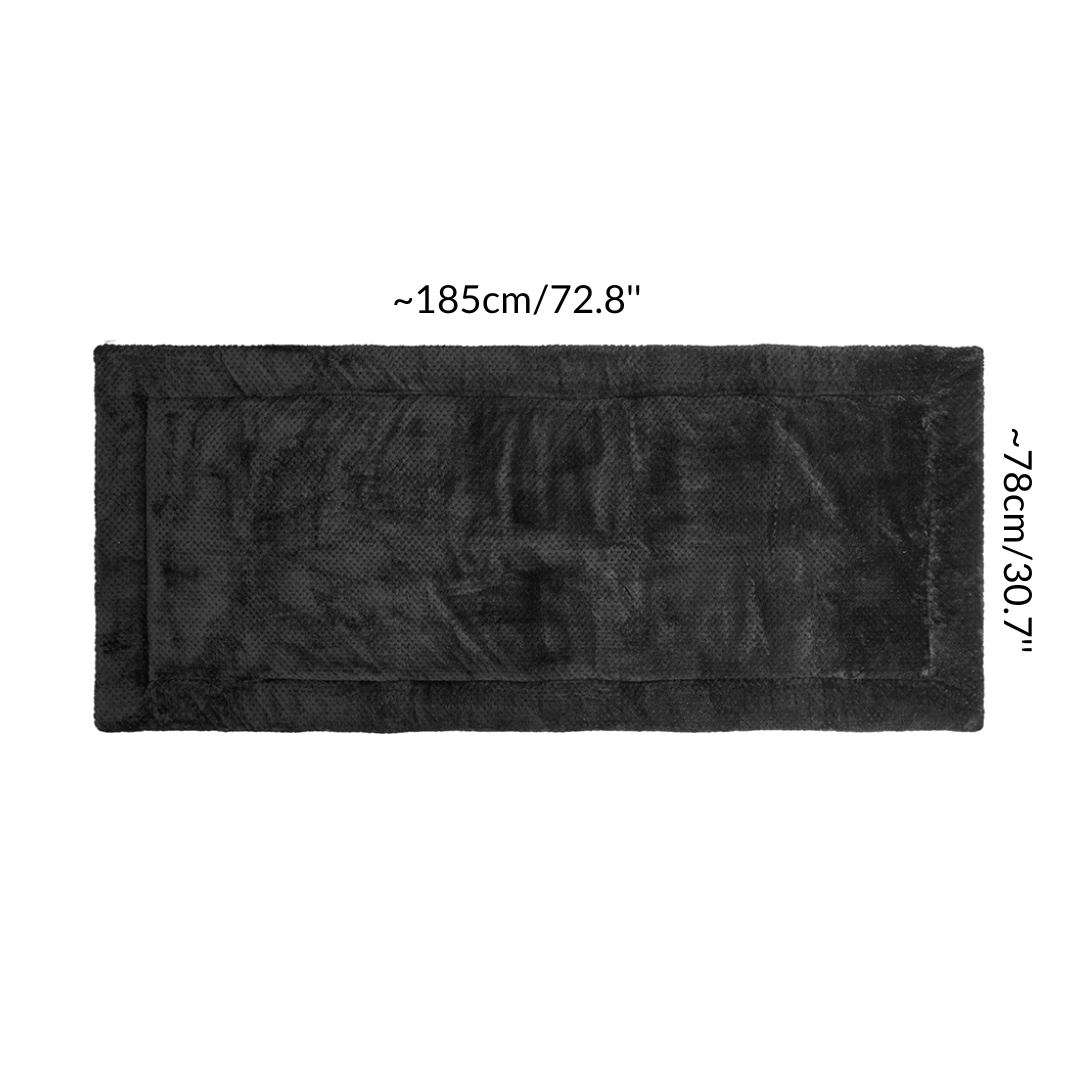 Extra Soft Fleece Liner for Guinea Pigs | Bold Black