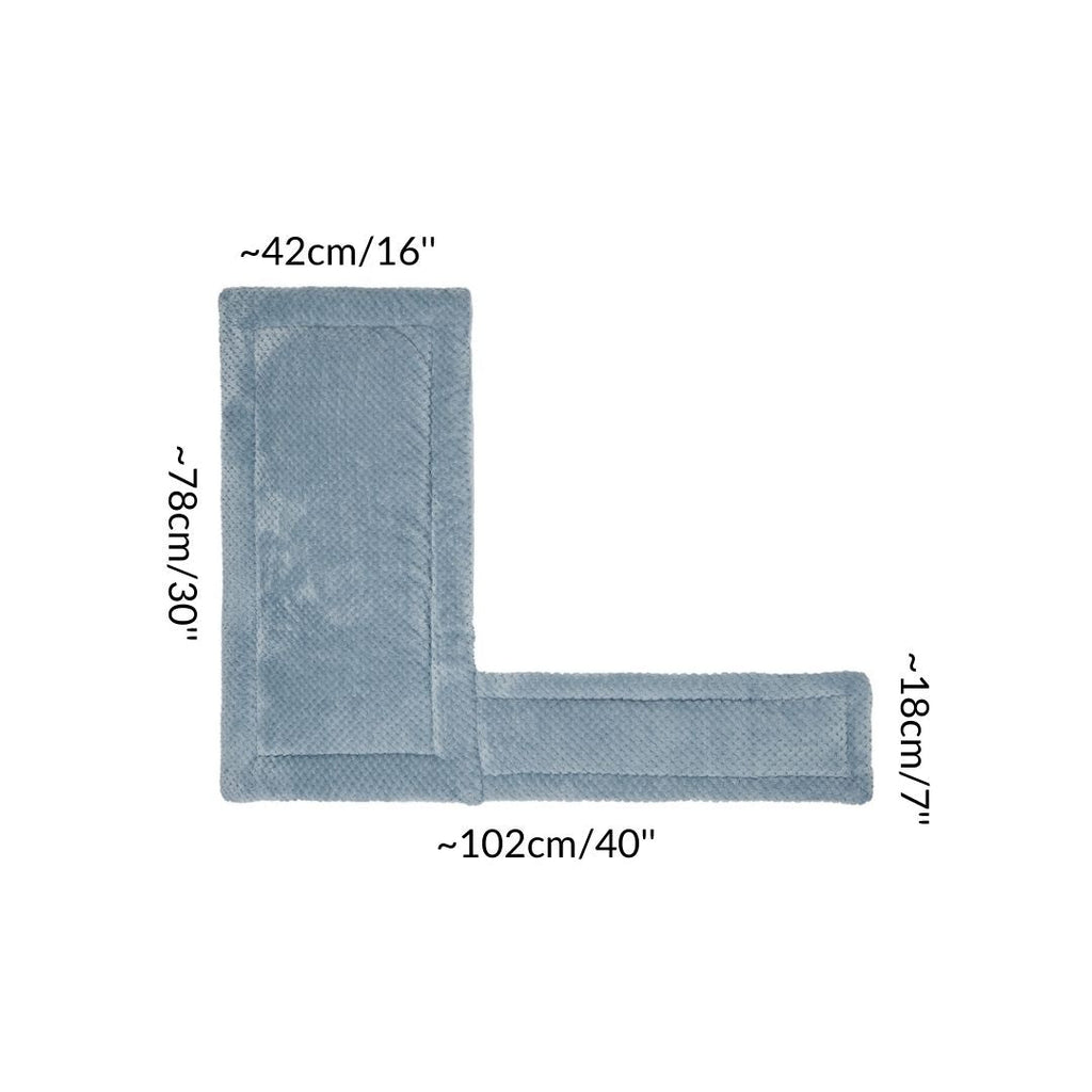 Extra Soft Fleece Liner for Guinea Pigs | Dusky Blue