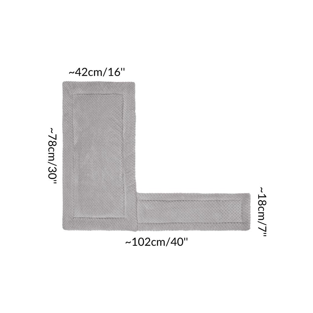 Extra Soft Fleece Liner for Guinea Pigs | Velvet Gray
