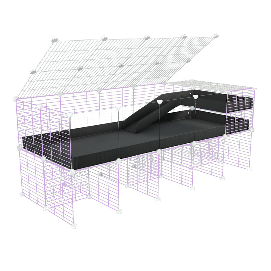 5x2 C&C Guinea Pig Cage with Loft & Stand