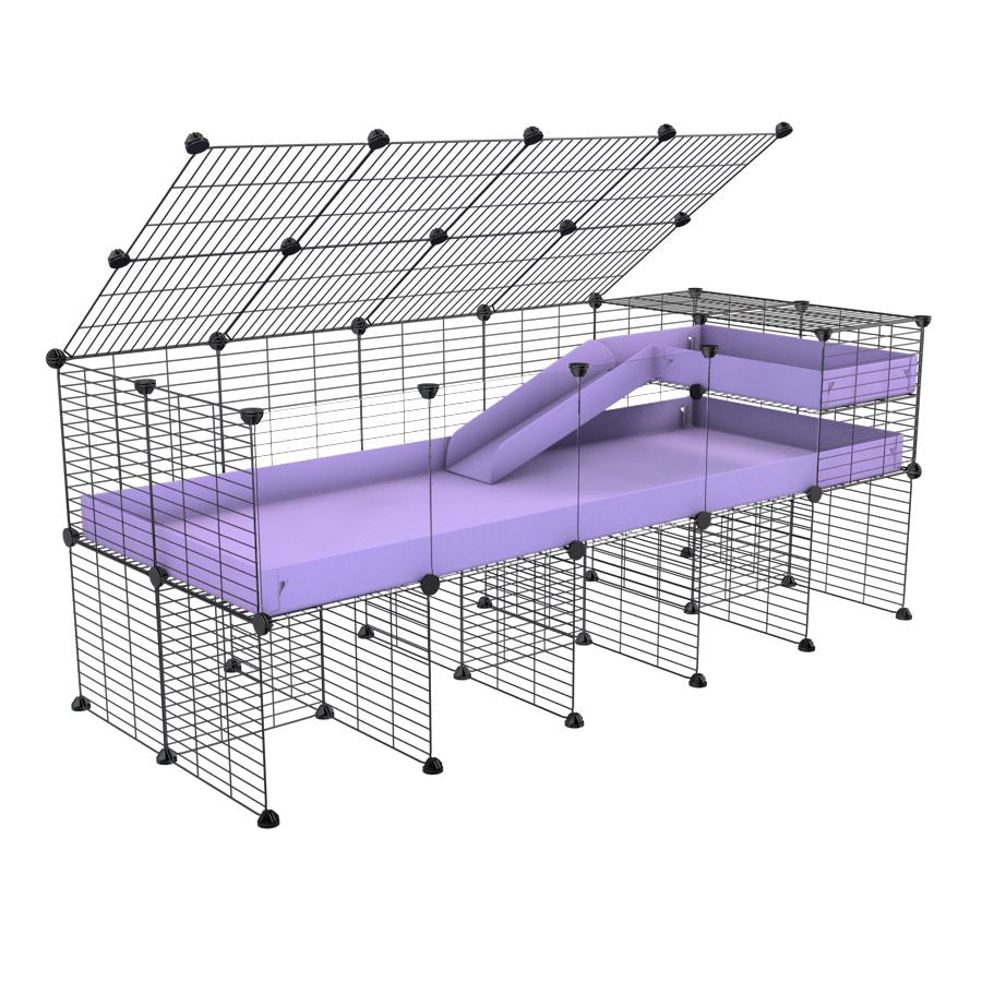 5x2 C&C Guinea Pig Cage with Loft & Stand